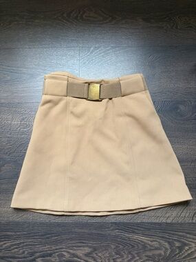 NWT- Brown skirt with belt
